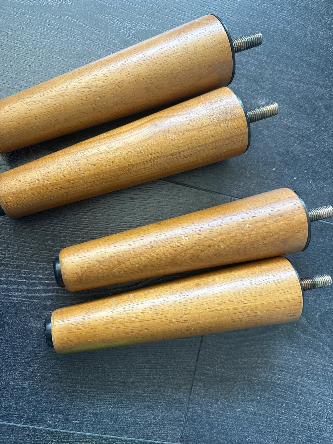 Set of 4 Wooden Furniture Legs