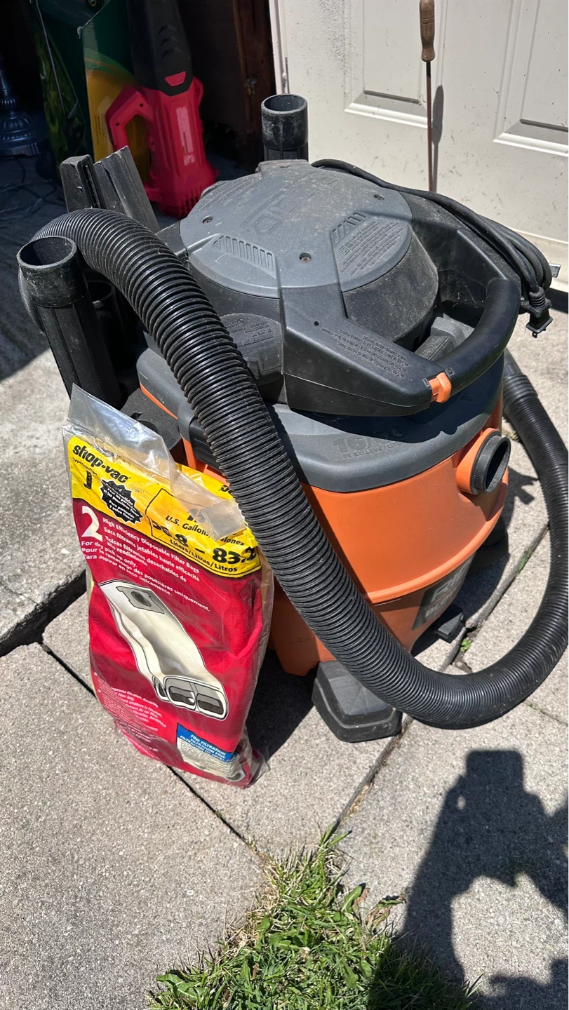 RIDGID Blower Vac Shop Vac - photo 2