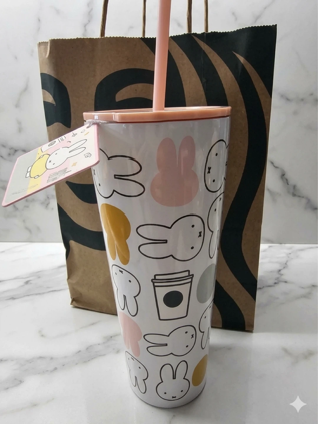 Starbucks Miffy Tumbler with Straw