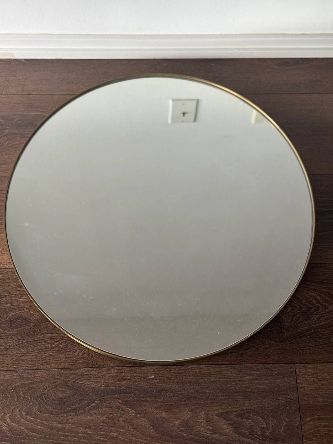 Brass Framed Mirror