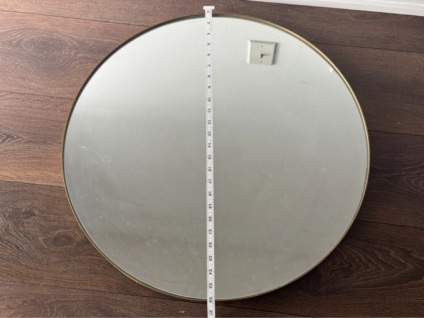 Brass Framed Mirror - photo 3