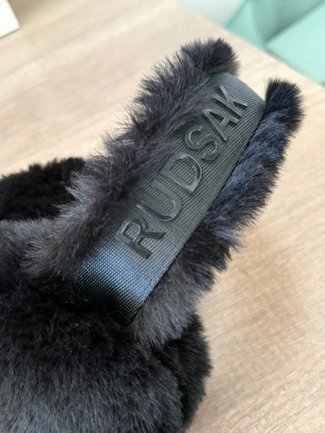 Rudsak Black Faux Fur Earmuffs - photo 2