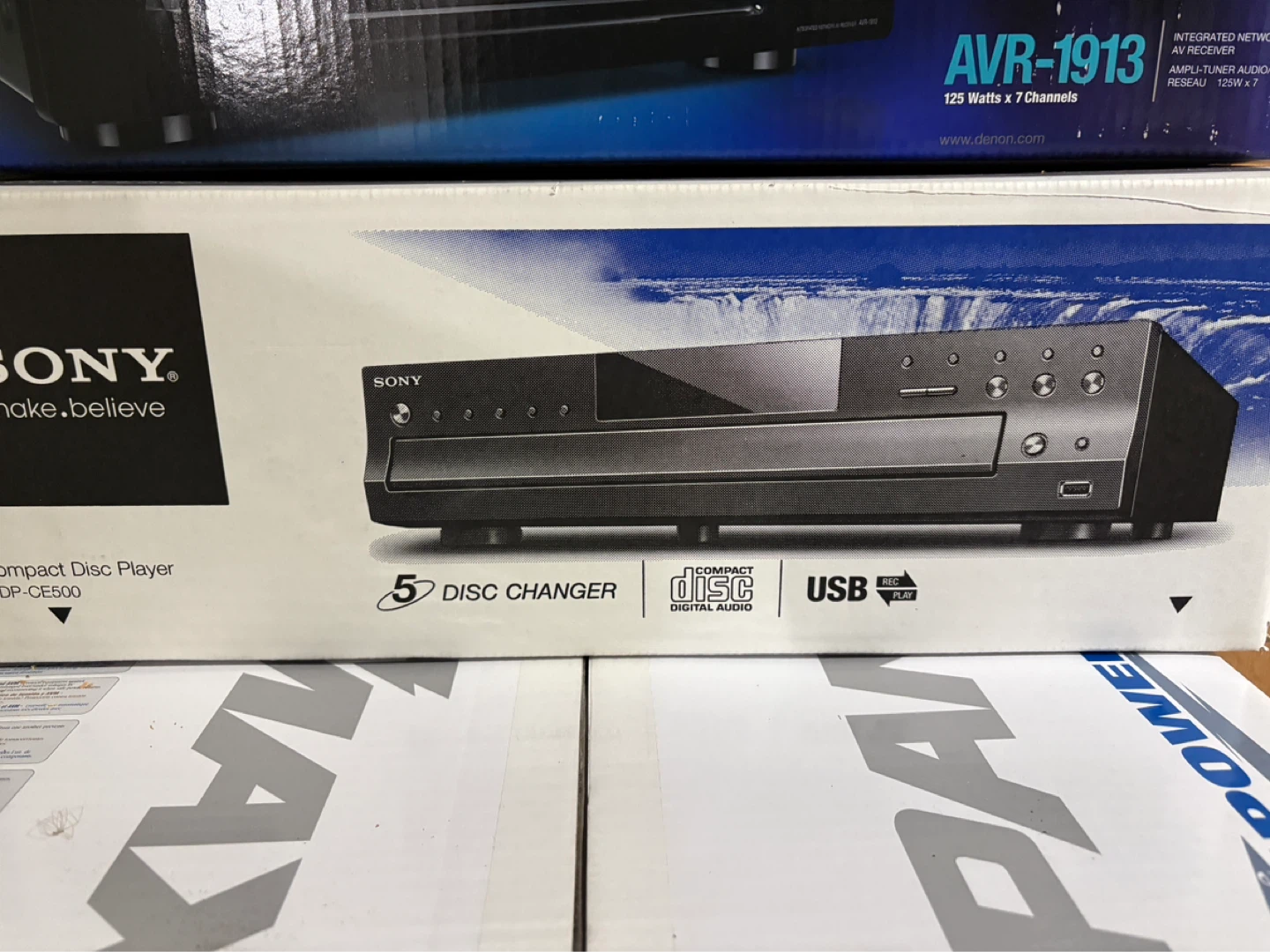 Sony 5-Disc CD Changer Disc Exchange System CDP-CE500