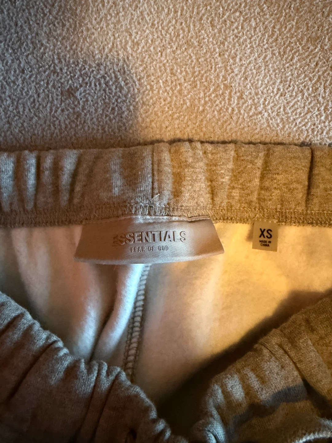 1:1 Men’s dark oatmeal Essentials shorts - photo 2