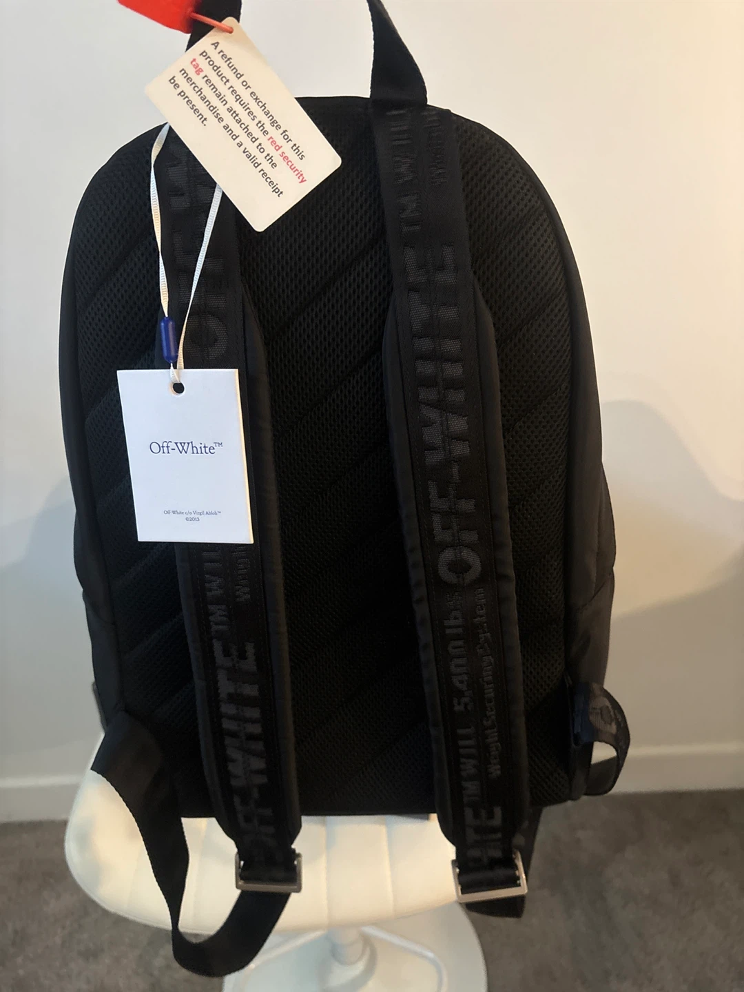 Off-White Classic Dome Backpack Black (Virgil 2013) - photo 4