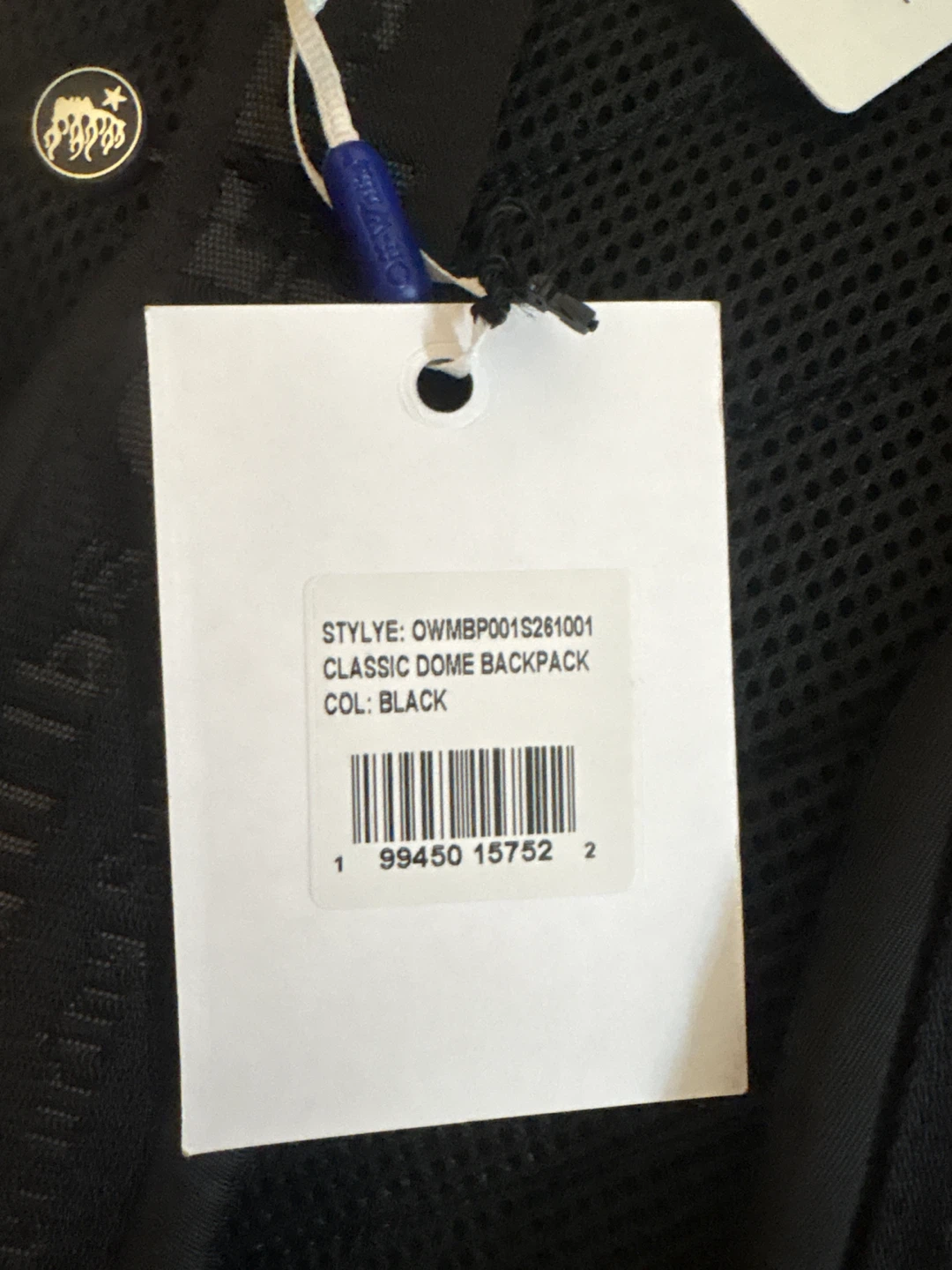 Off-White Classic Dome Backpack Black (Virgil 2013) - photo 3