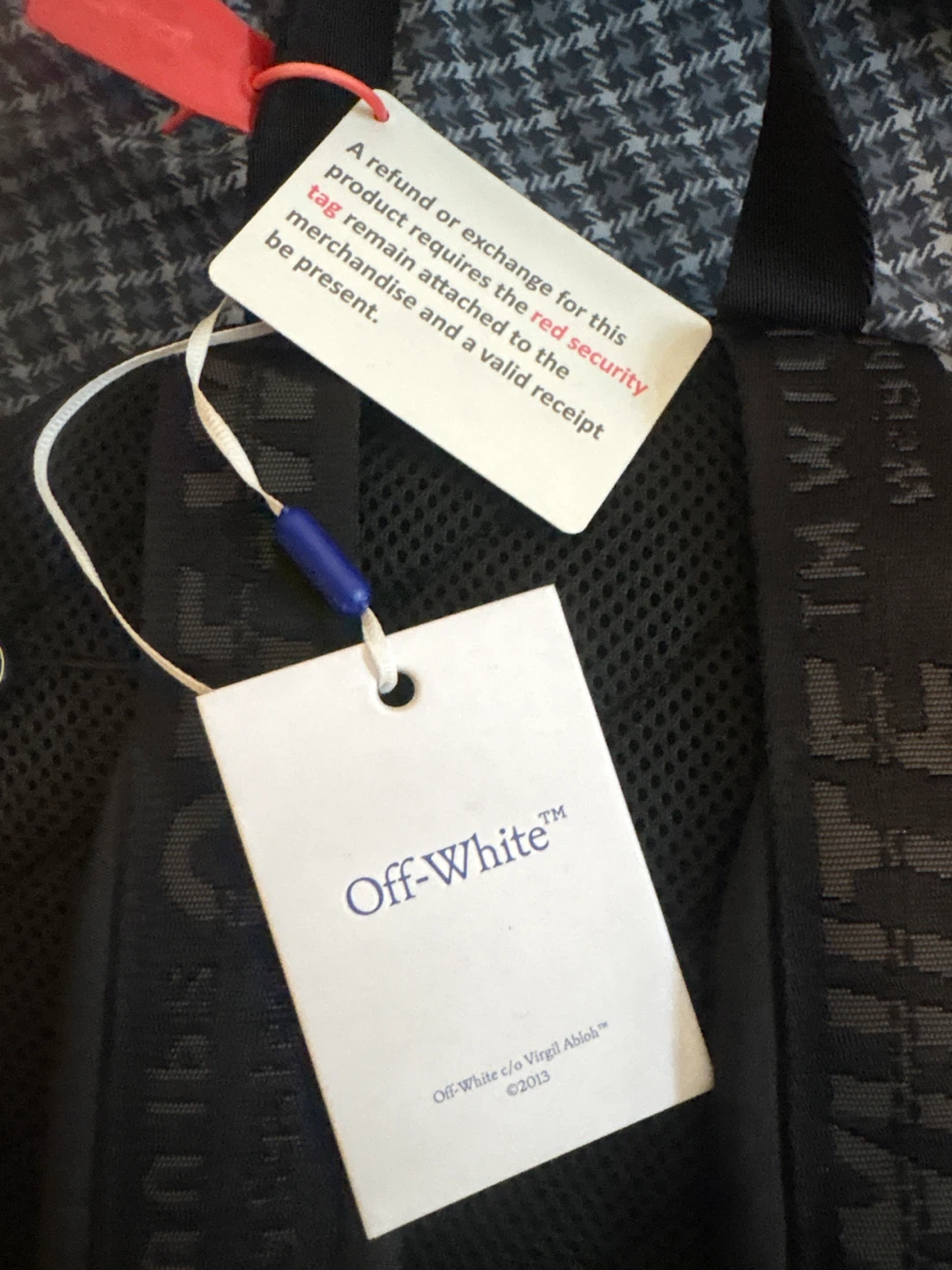 Off-White Classic Dome Backpack Black (Virgil 2013) - photo 2