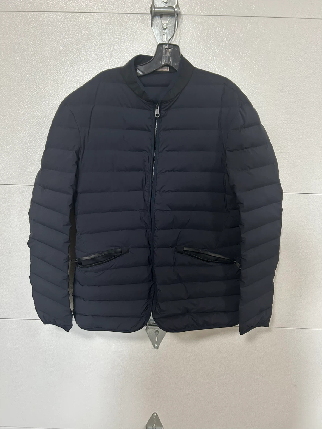 Armani Collezioni Navy Puffer Jacket