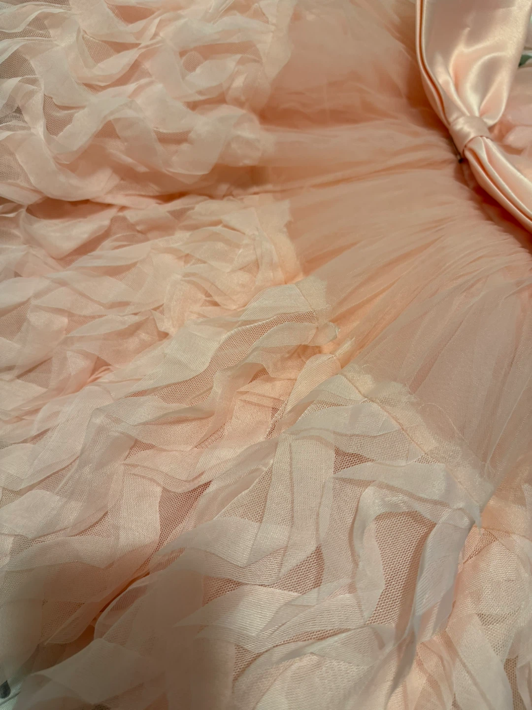 Pink Tulle Dress with Bow 18 - 24M - photo 3