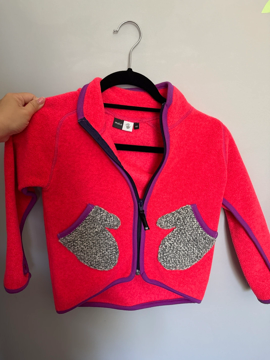 Molo Fleece Jacket - Pink