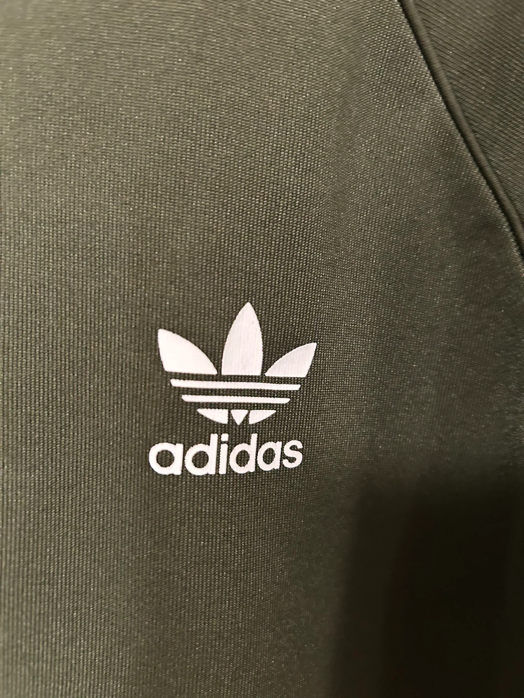 Adidas Track Jacket - Olive Green - photo 3