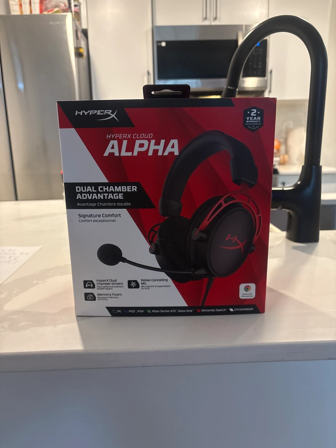 HyperX Cloud Alpha Gaming Headset Brand new in box