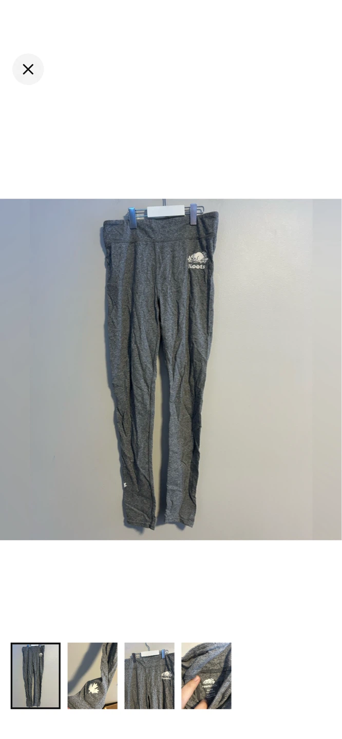Roots Kids Grey Sweatpants - XL/TG