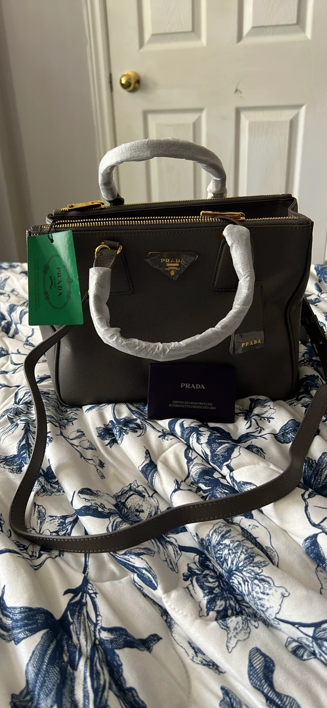 Prada Saffiano Leather Tote Bag