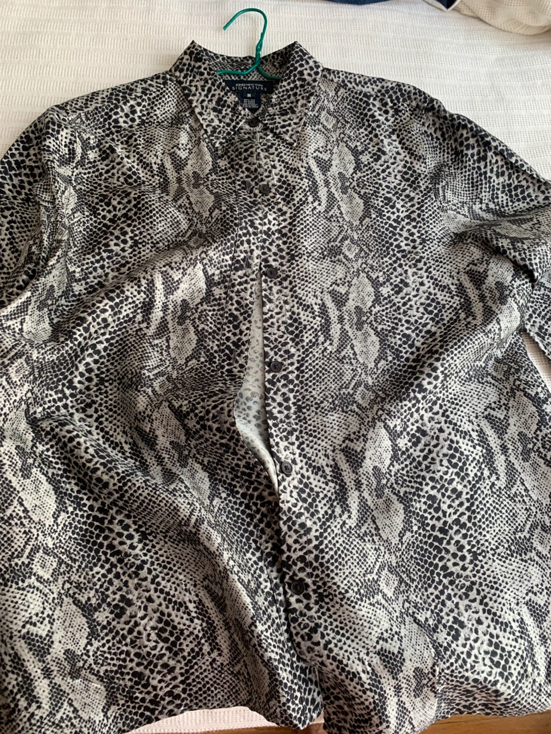 JNY silk shirt - photo 3
