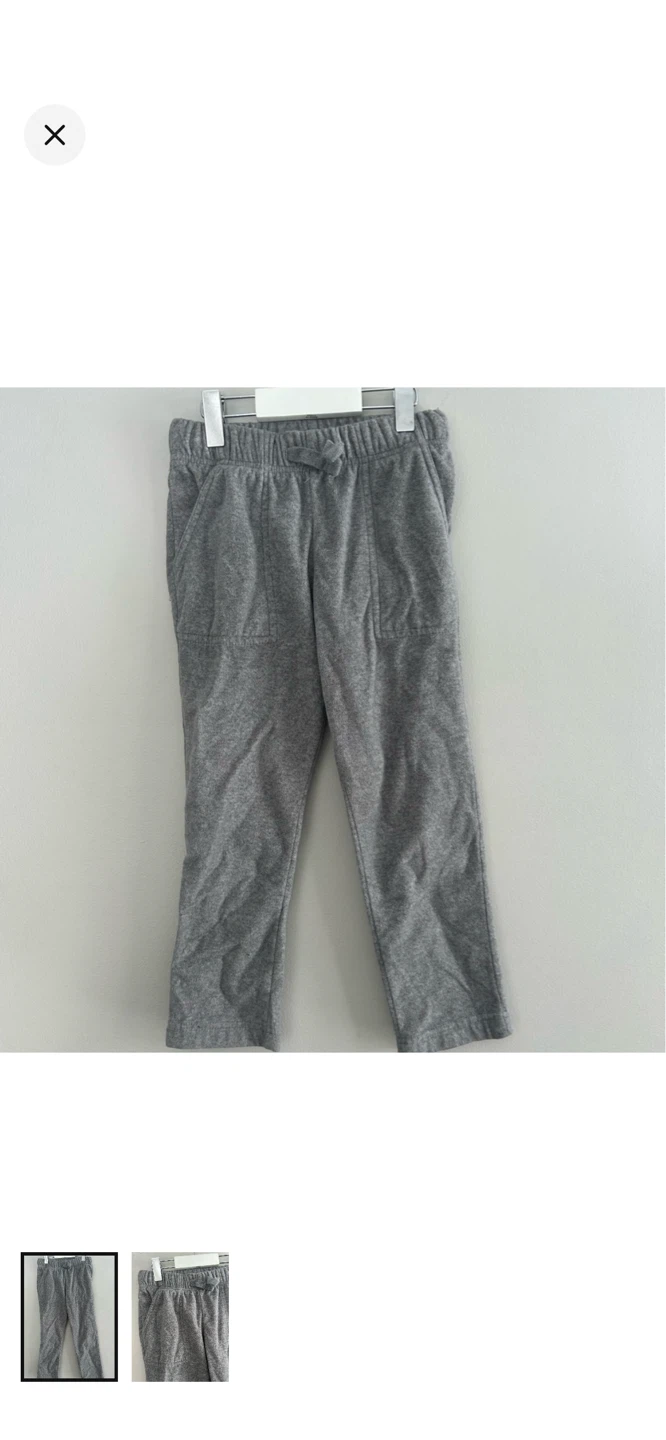 Oshkosh youth 7 fleece pants