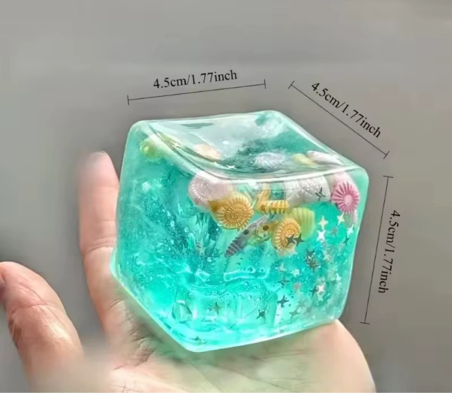 Ice cube stress ball squishy - Sensory Toys, Needoh Fidget Toys - photo 5
