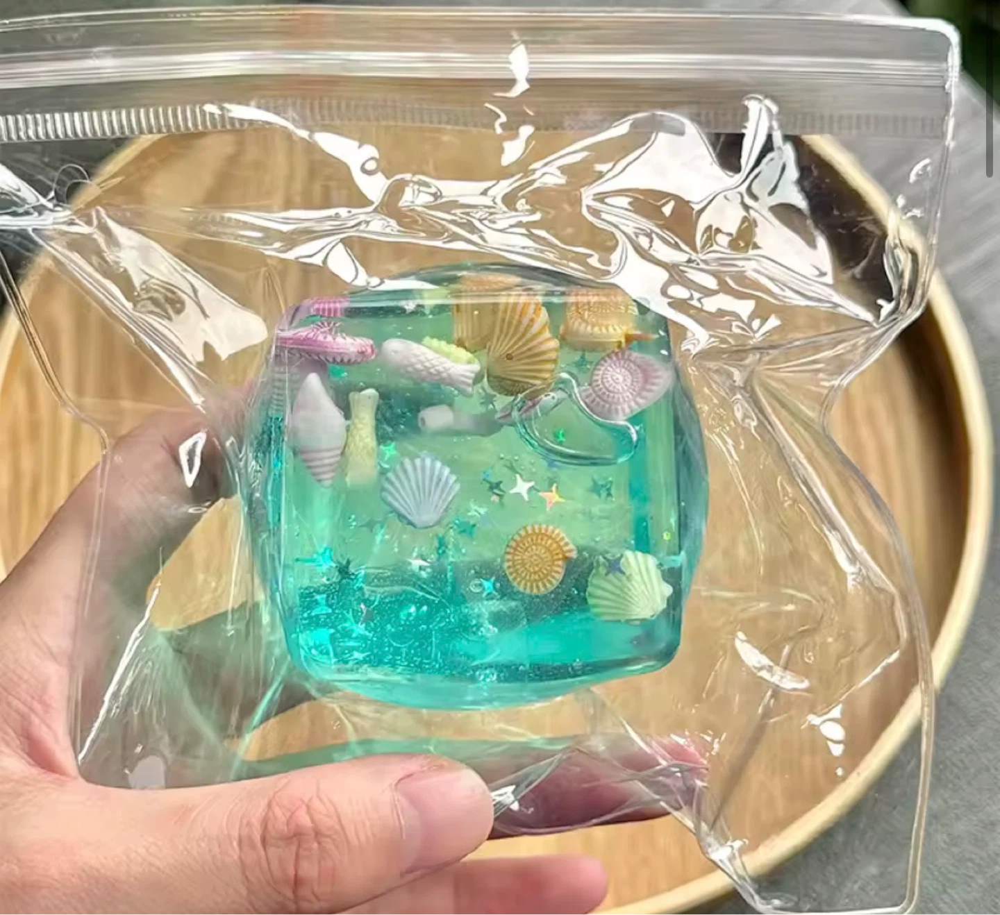 Ice cube stress ball squishy - Sensory Toys, Needoh Fidget Toys - photo 4