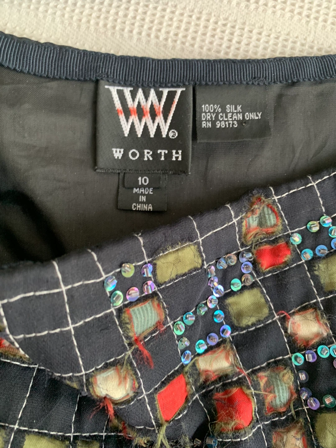 WORTH Women's Silk Skirt Size 10 - photo 3