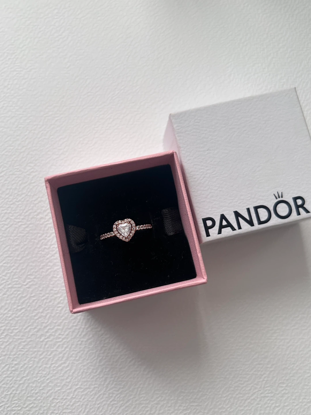 Pandora Heart Ring (Rose Gold)