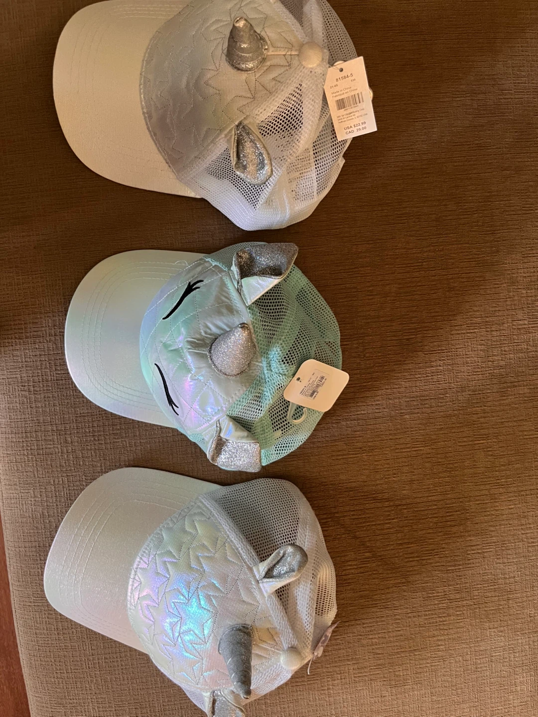 NEW — $10 each Unicorn Trucker Hats Snapback Adjustable Size - photo 5