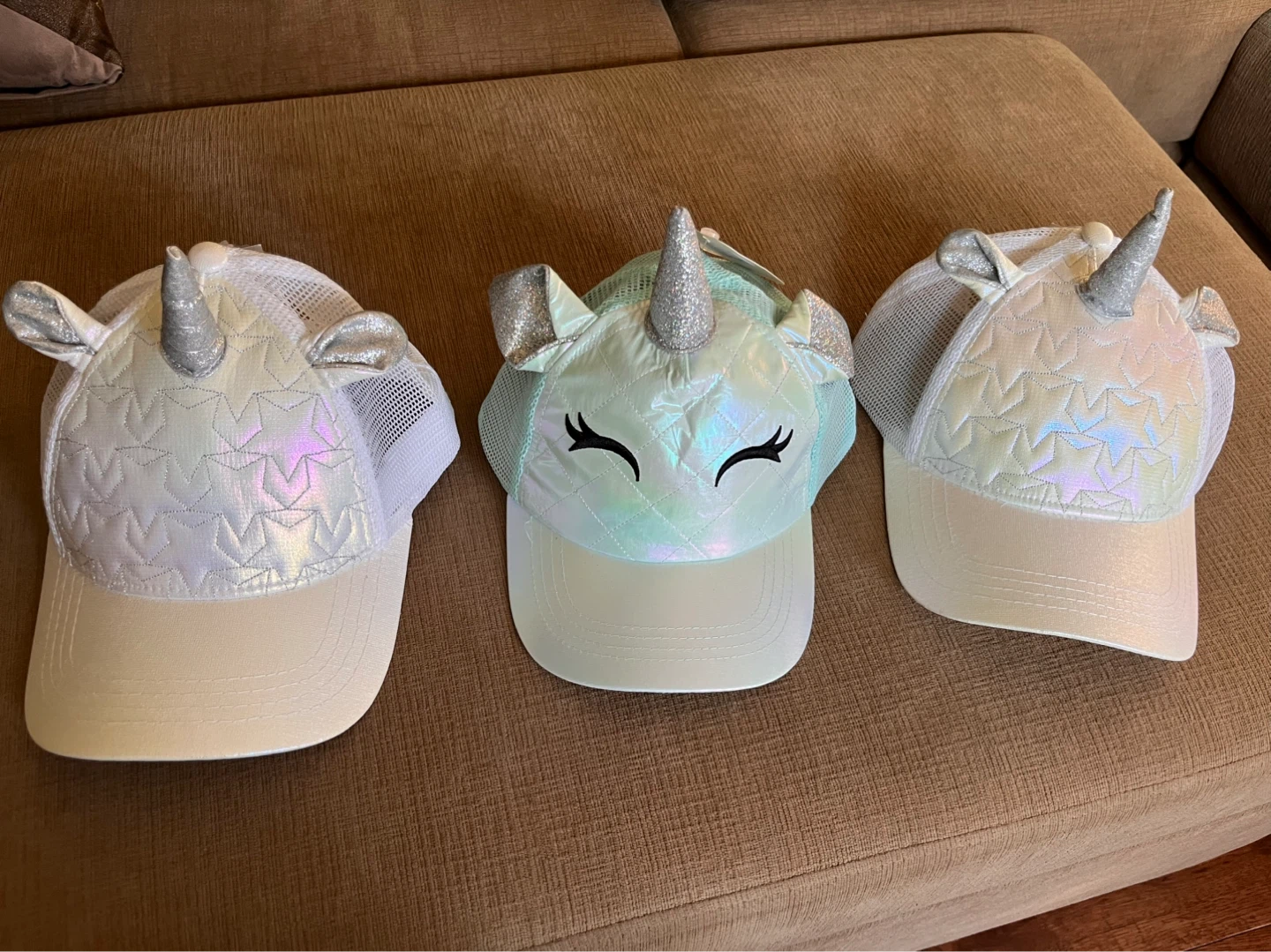 NEW — $10 each Unicorn Trucker Hats Snapback Adjustable Size