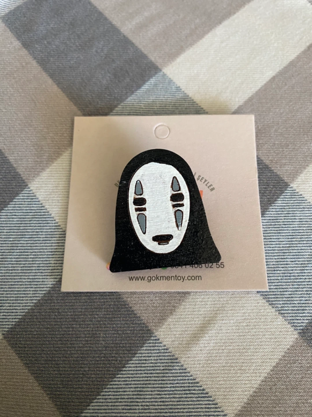 No Face (Spirited Away) Pin