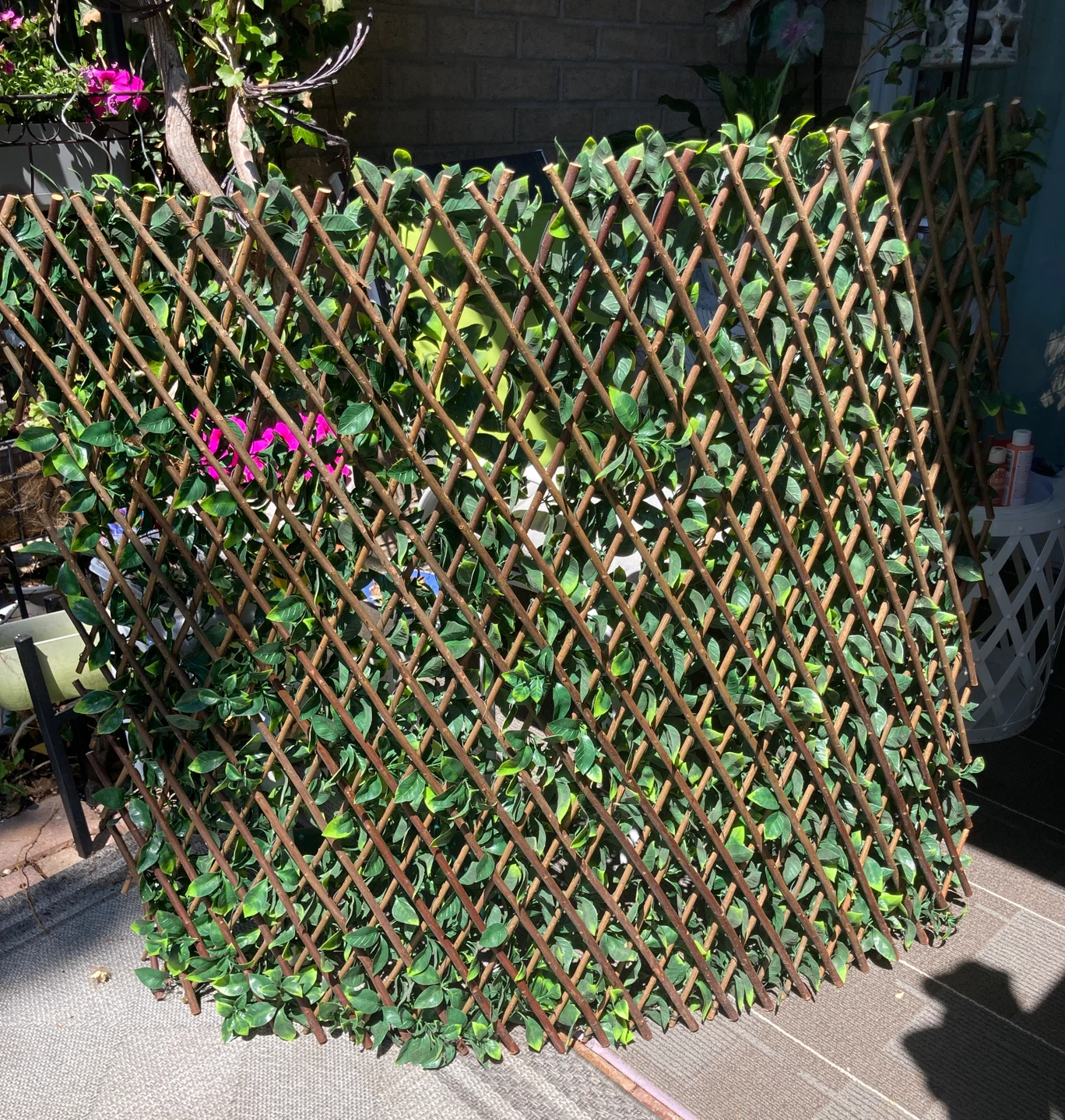 Naturae Decor Trellis 40-inch X 80-inch Rose Leaves - photo 2