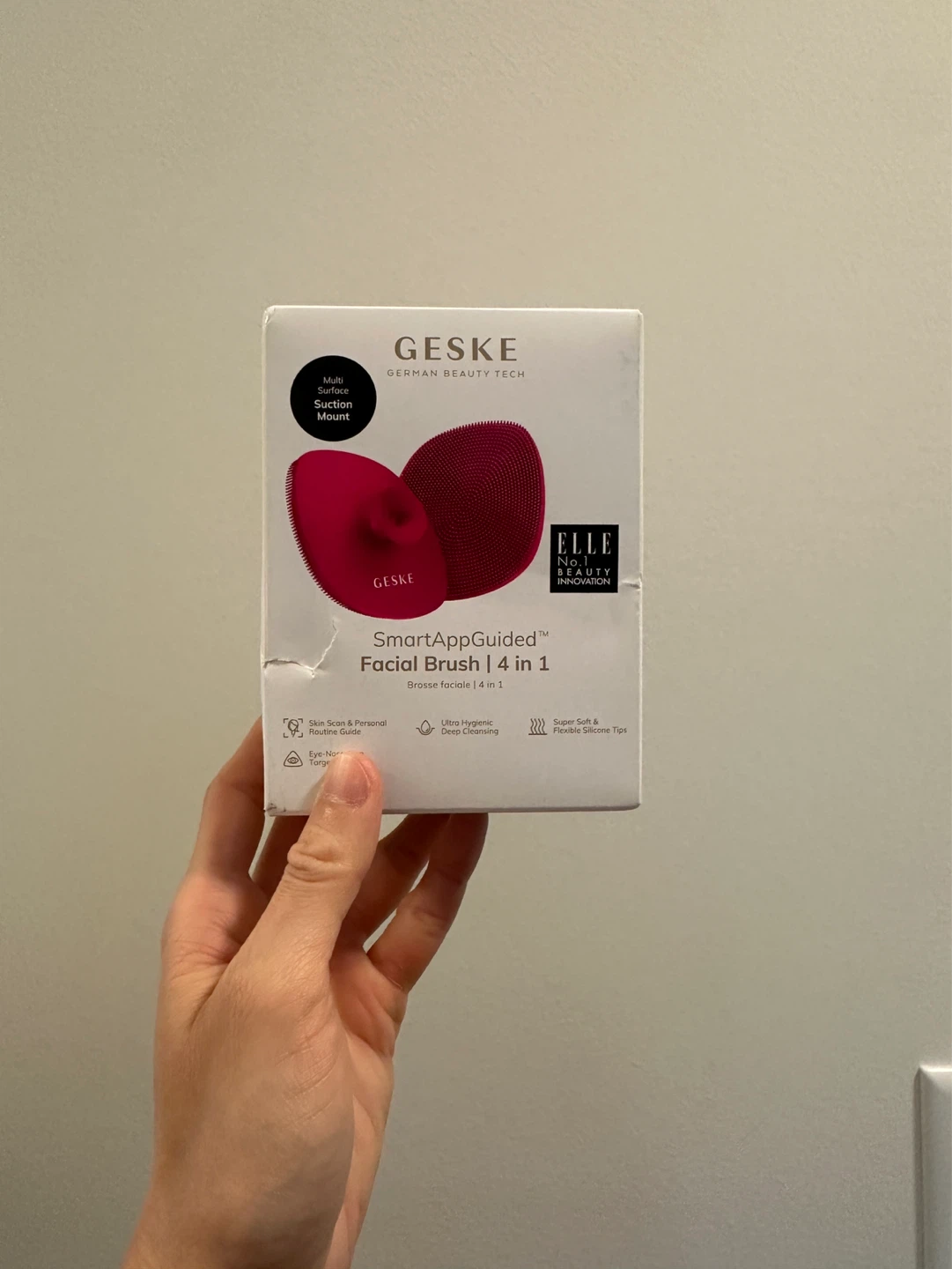 [NEW] GESKE SmartAppGuided Facial Brush 4 in 1