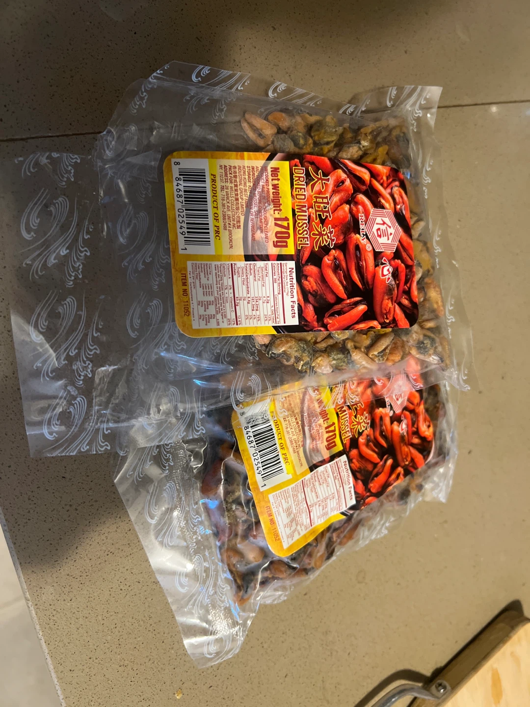 Dried Mussels 170g