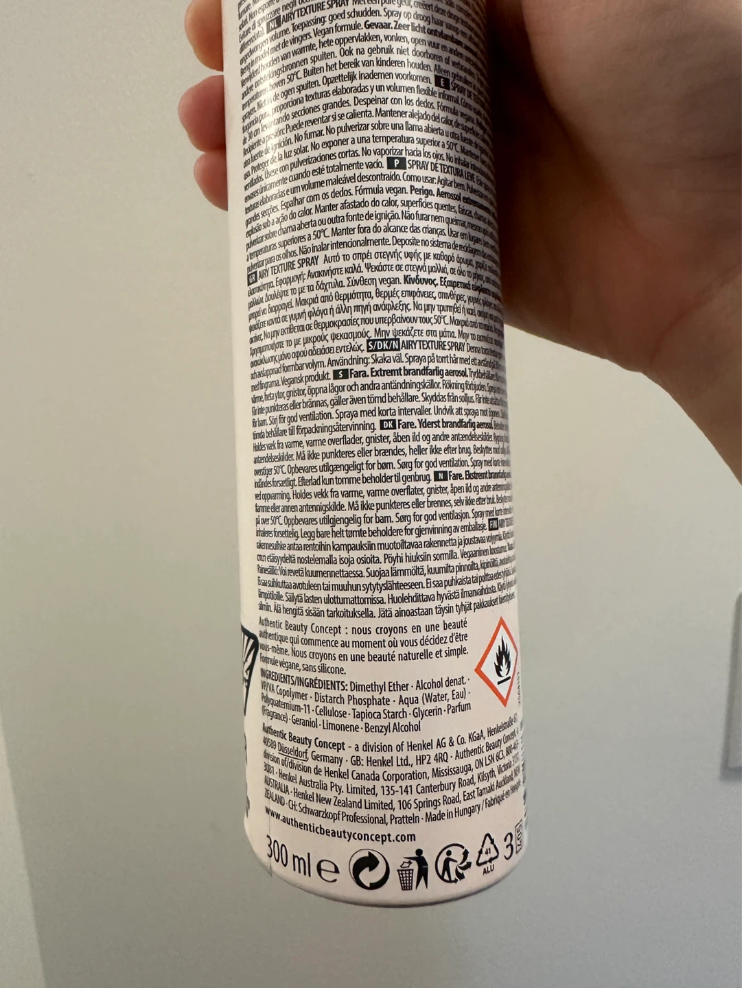 [NEW] Authentic Beauty Concept Airy Texture Spray 300ml - photo 3