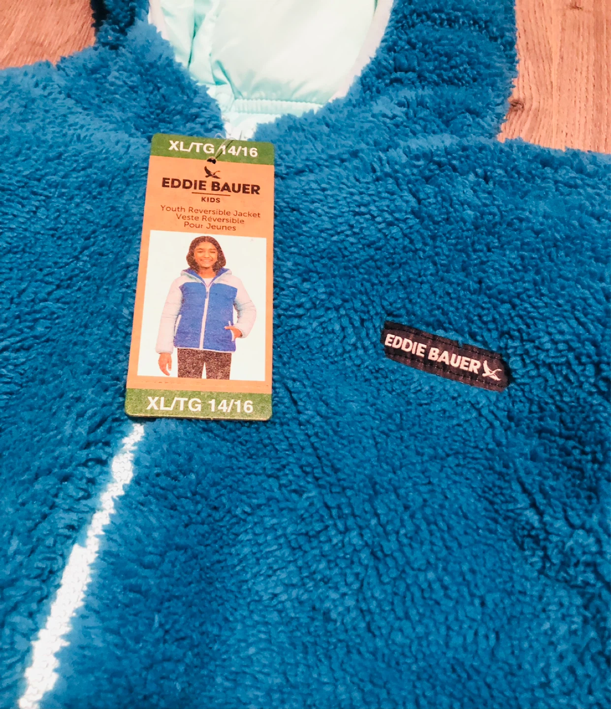 Eddie Bauer Youth Reversible Jacket XL 14/16 - photo 2
