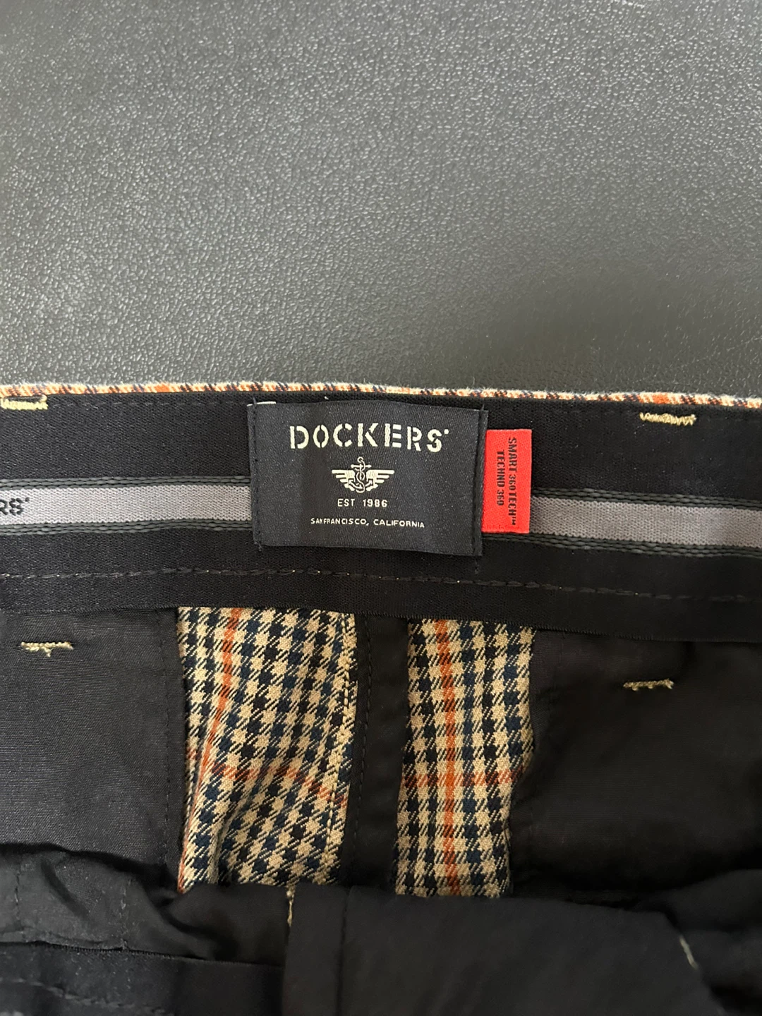 Dockers Slim Fit Plaid Pants - Size 34 - photo 2