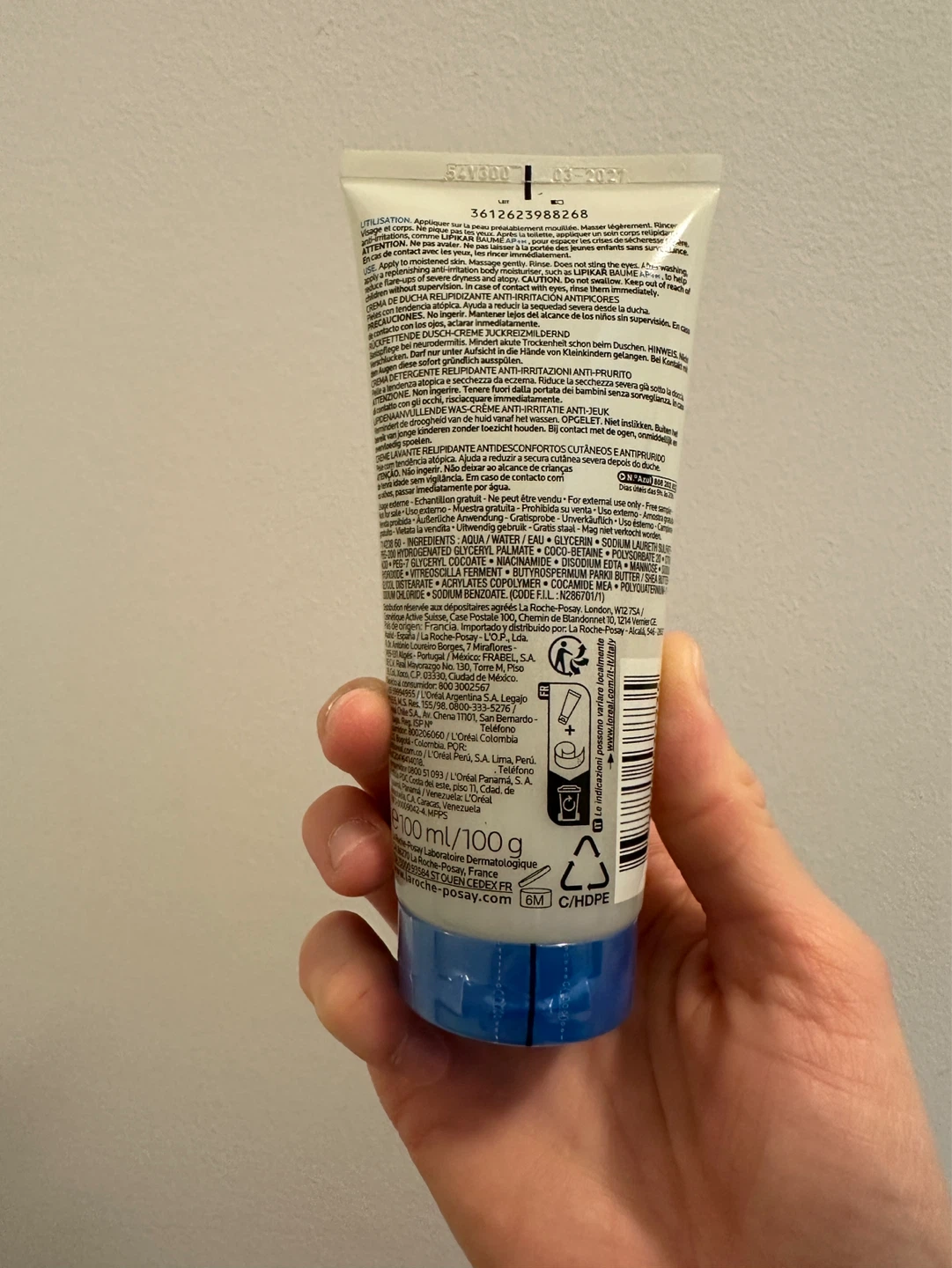 [NEW] LIPIKAR SYNDET AP+ LIPID-REPLENISHING CREAM WASH - photo 2