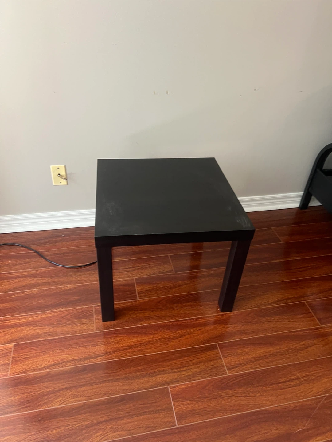 Black Side Table