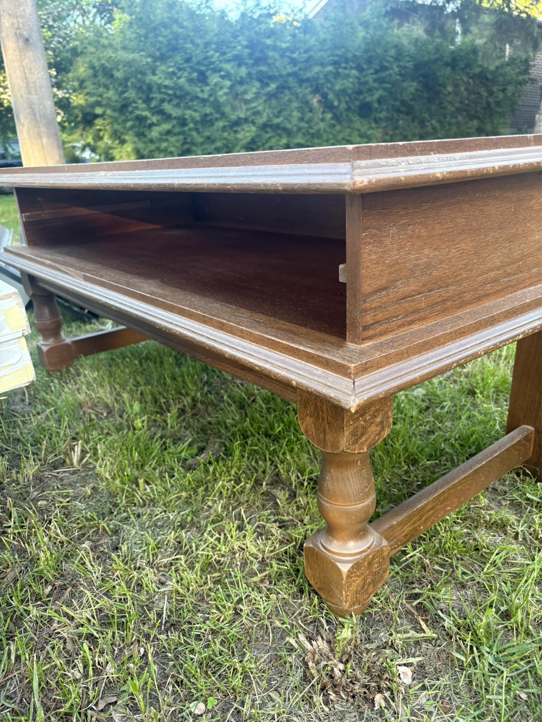 Wooden Coffee Table - photo 4