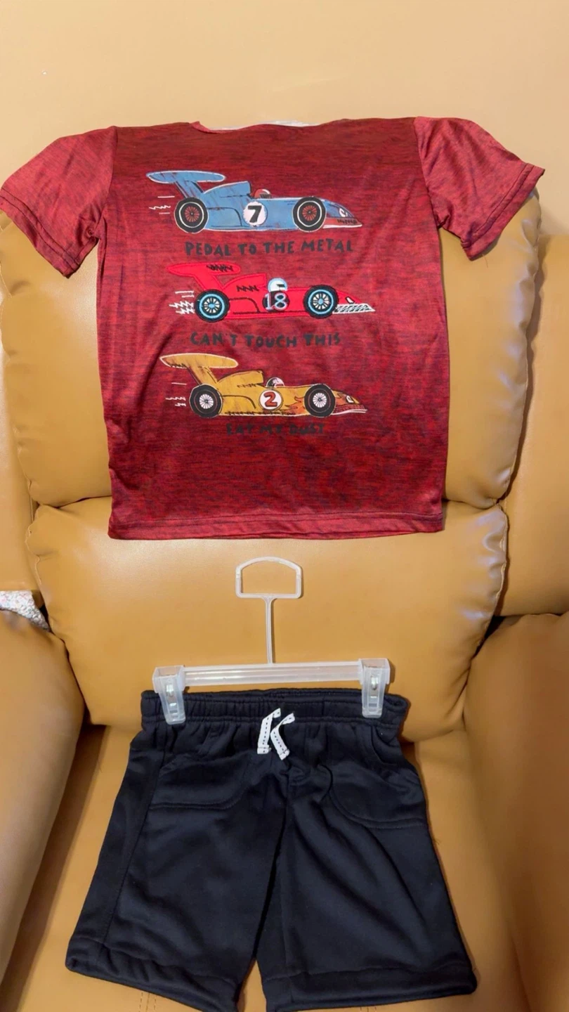 Infinity Kids Boys T-Shirt and Shorts Set - photo 2