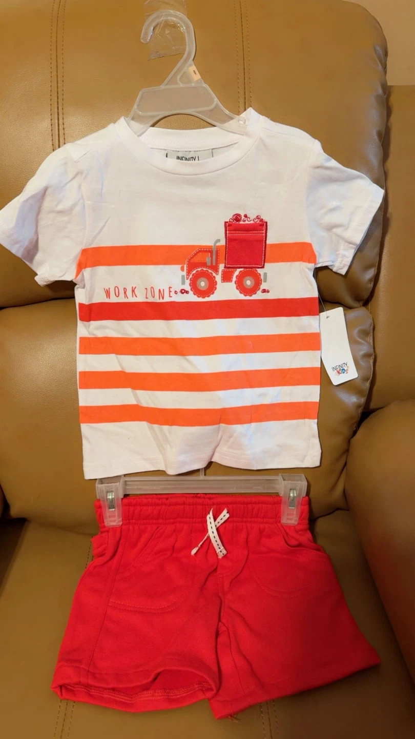 Infinity Kids Boys T-Shirt and Shorts Set - photo 4