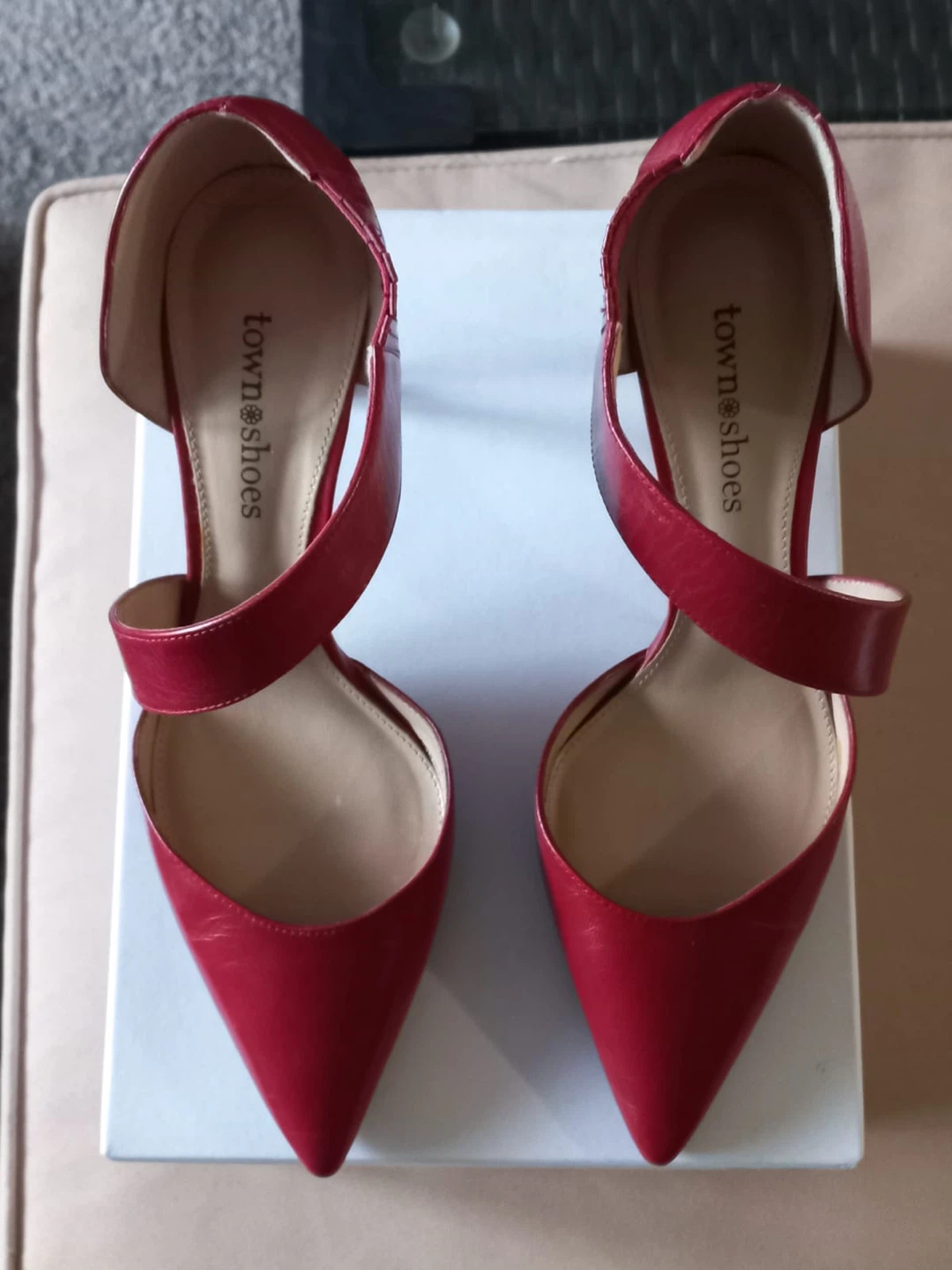 Town Shoes Red Heels