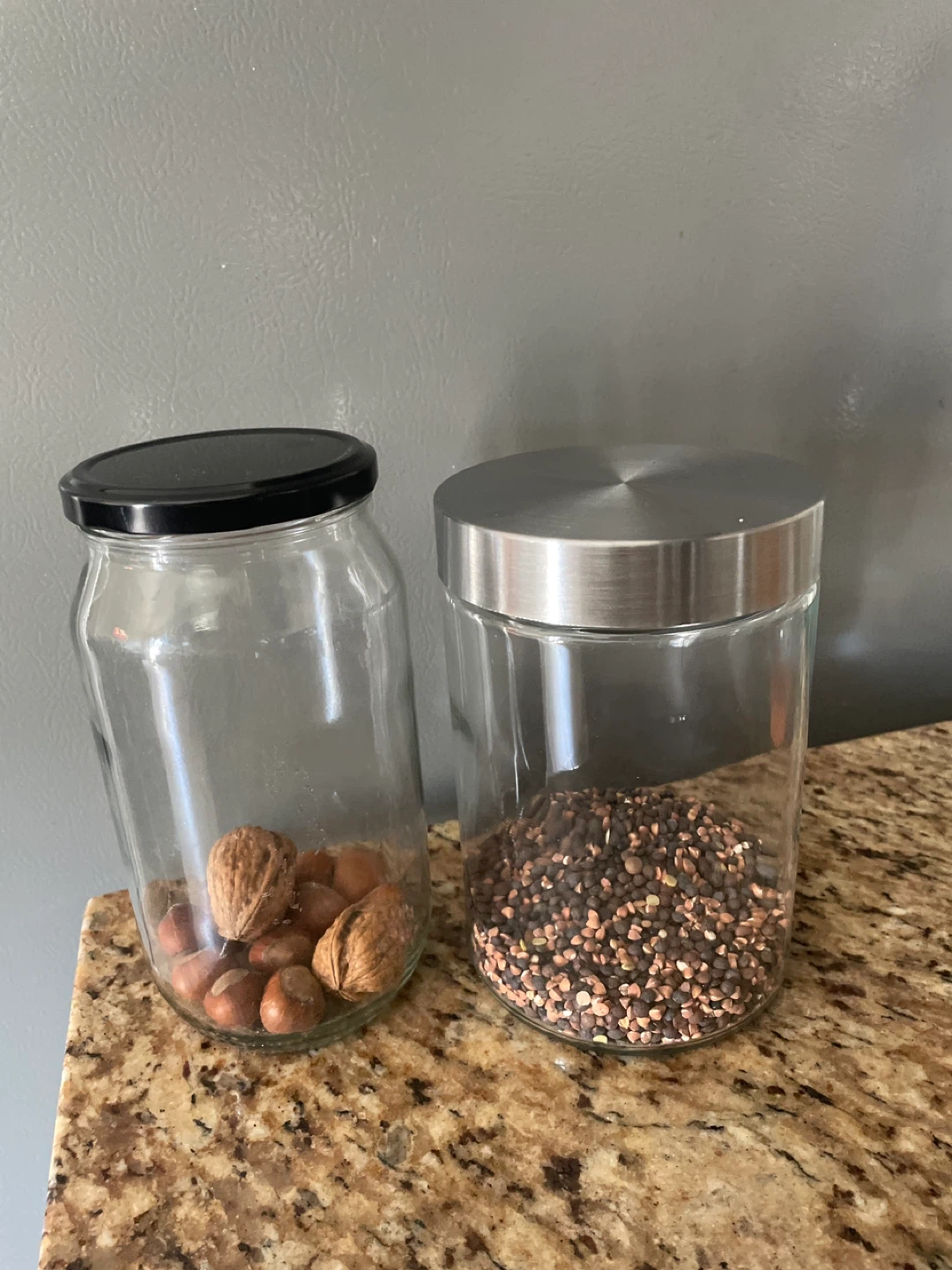 Assorted Glass Jars and Bottle Set - photo 3