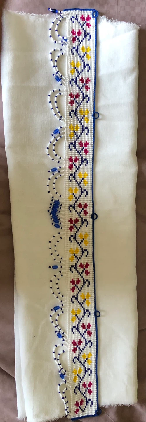 Toran - hand beaded door hanging