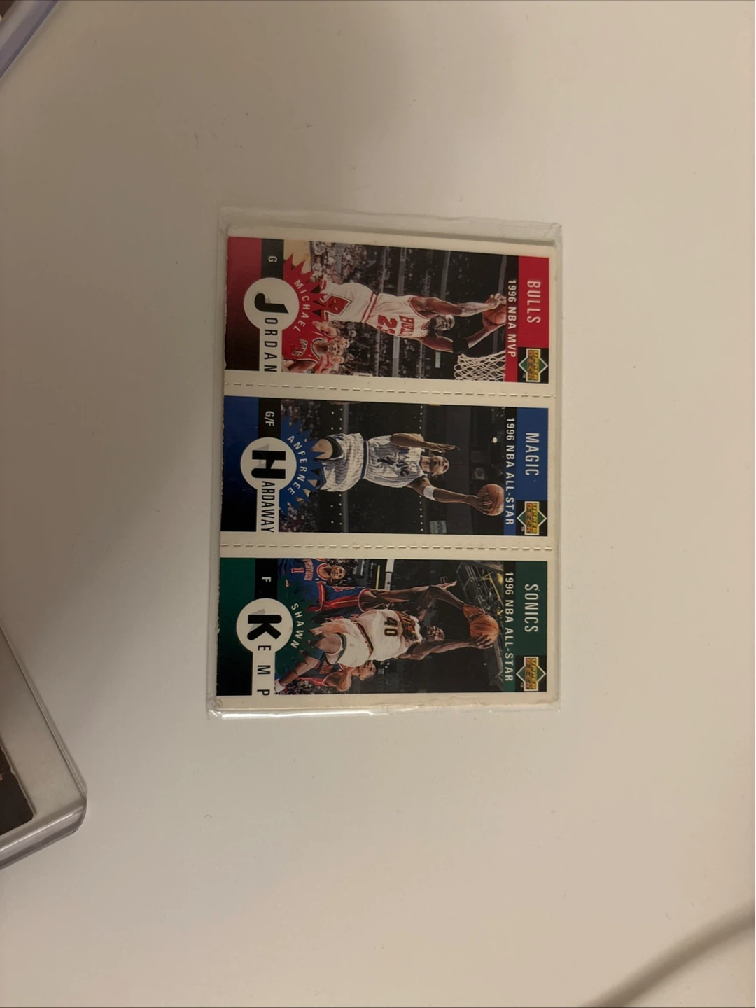 1996 Upper Deck NBA Cards - Jordan, Hardaway, Kemp