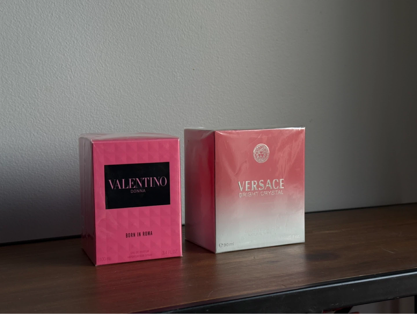 Valentino Donna Perfume 100ml & Versace Bright Crystal 90ml