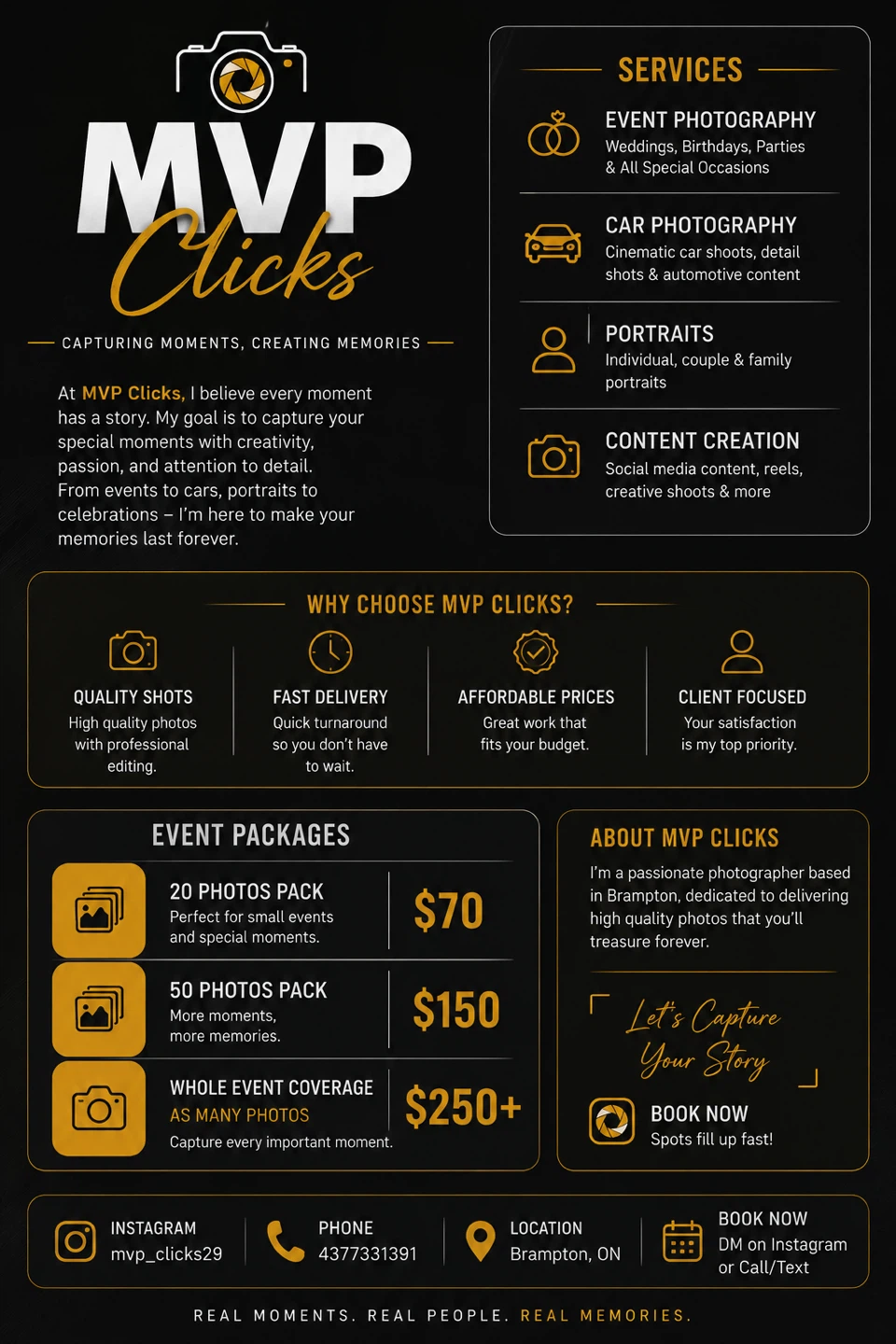 MVP Clicks Photography Services