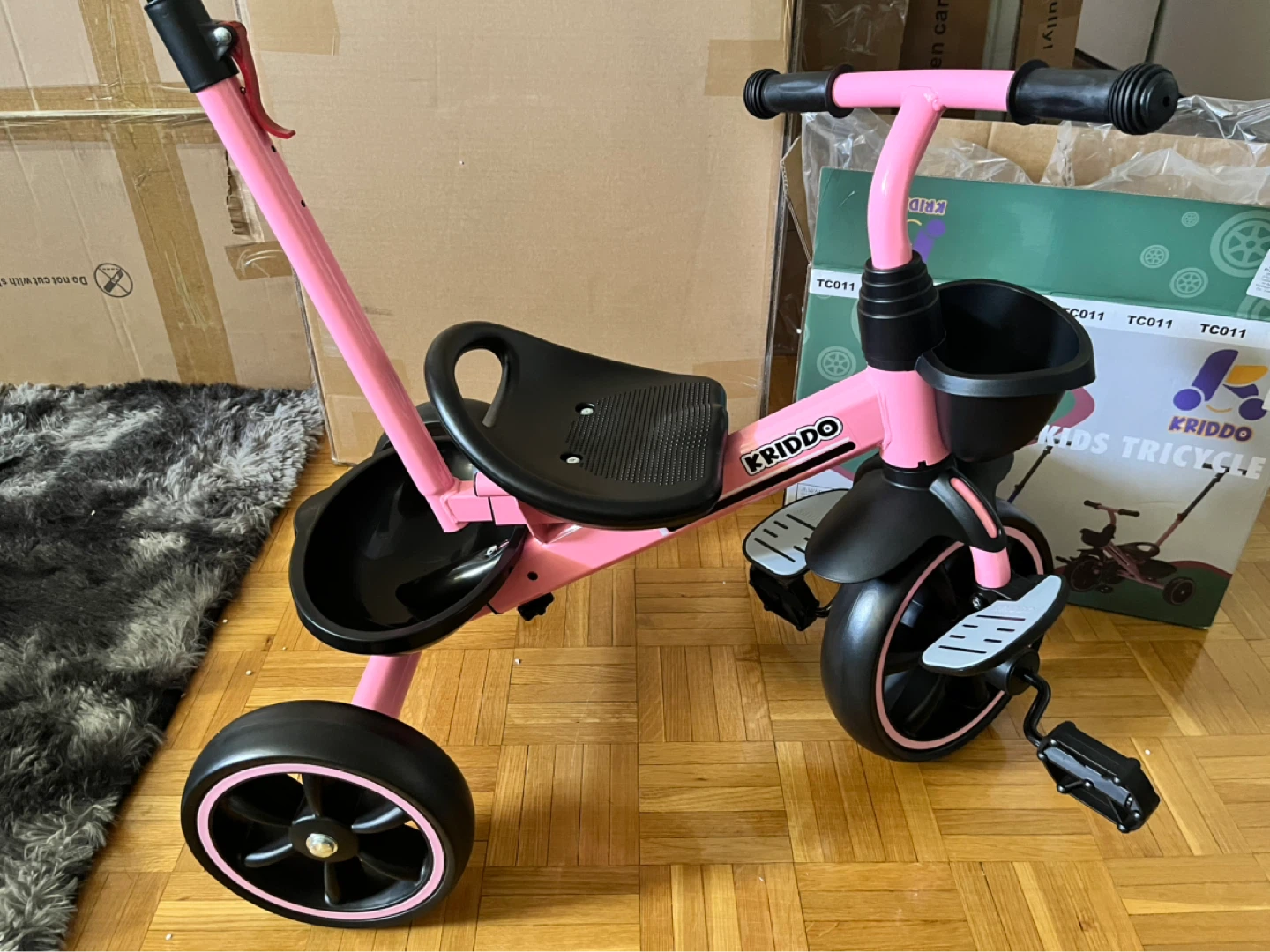 Brand New 2 in 1 KRIDDO Kids Tricycle - photo 2