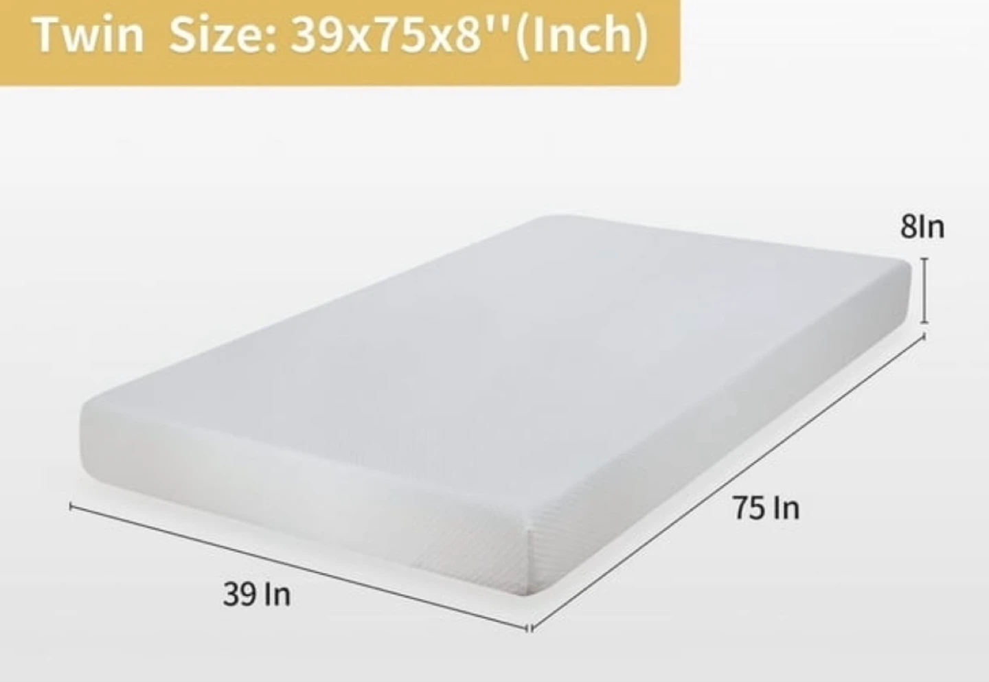 Twin Size Mattress