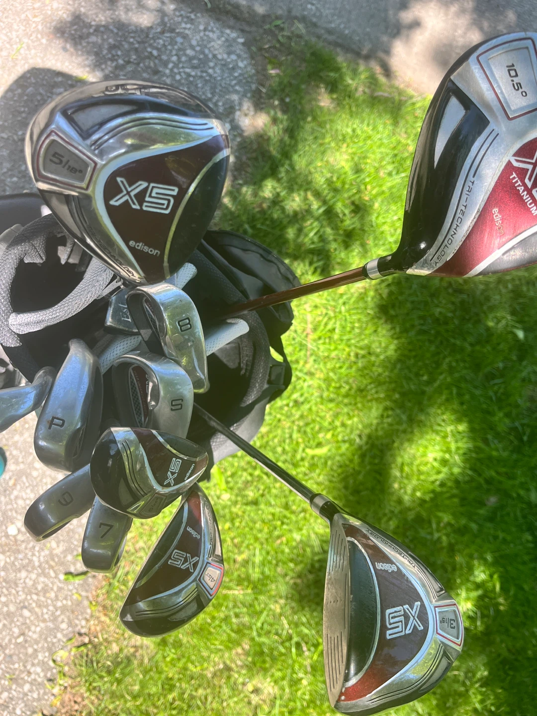 Nike Golf Bag with Edison Clubs - photo 2
