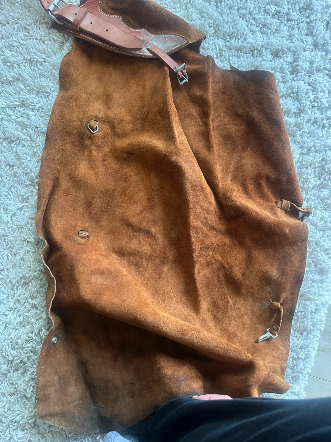 X-Large Brown Suede Chaps - photo 3