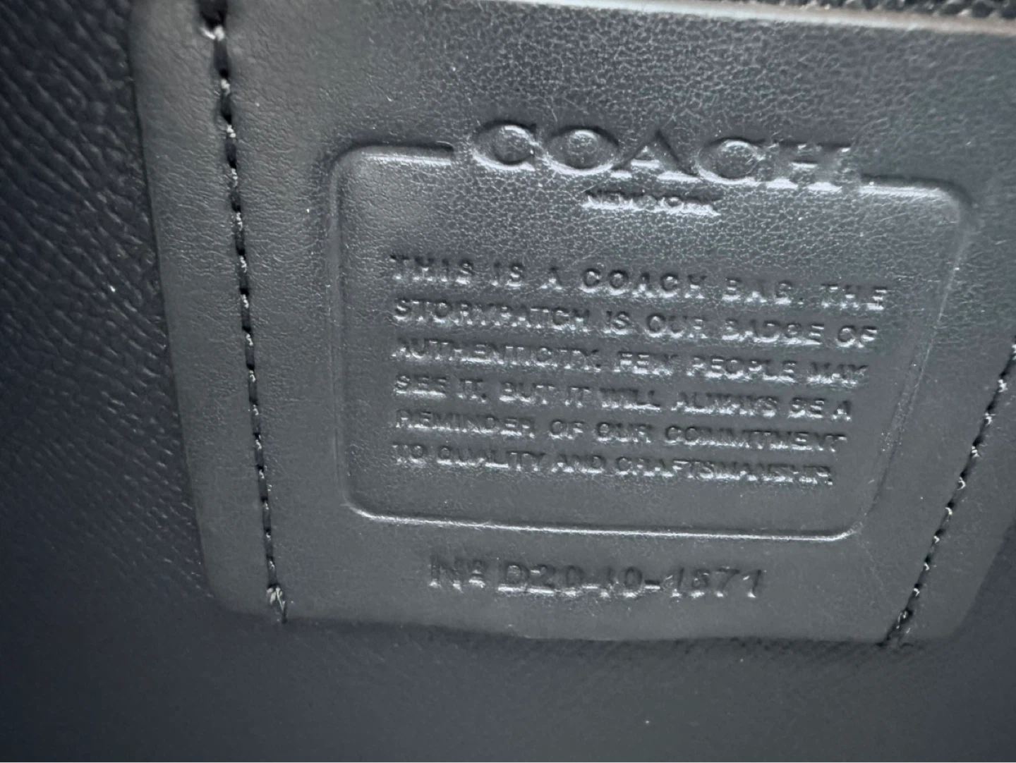 Coach Turquoise Tote Bag - photo 3