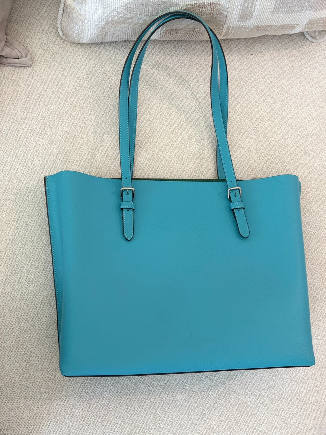 Coach Turquoise Tote Bag - photo 2